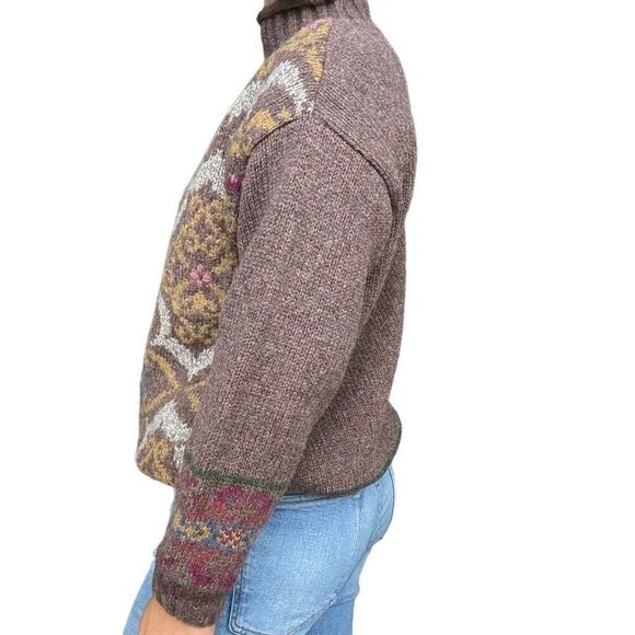 Vintage Express Tricot Wool Blend Pullover Sweater Tunic Length Women Size S - Picture 2 of 11